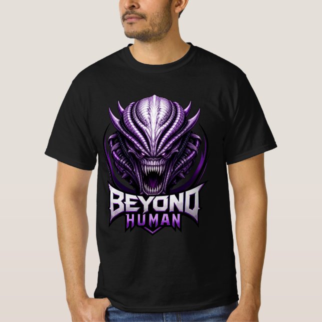 Beyond Human-logotyp T Shirt (Framsida)