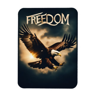 Beyond Wings: Freedom with an Eagle Magnet