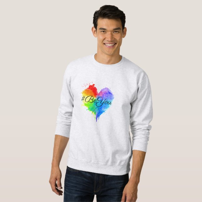 #BeYou Sweatshirt (Hel framsida)