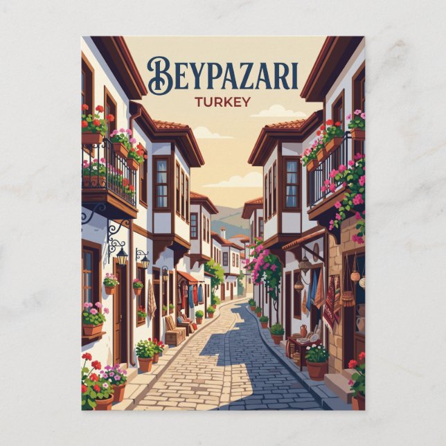 Beypazarı gränd Turkey Vykort (Framsida)