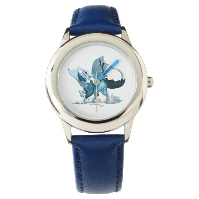 Bezel Stainless Steel Watch/Dragon Armbandsur (Framsida)