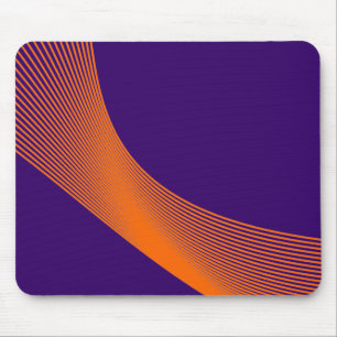 Bézier Kurvor - Orange om djupgående Lila 330066 Musmatta