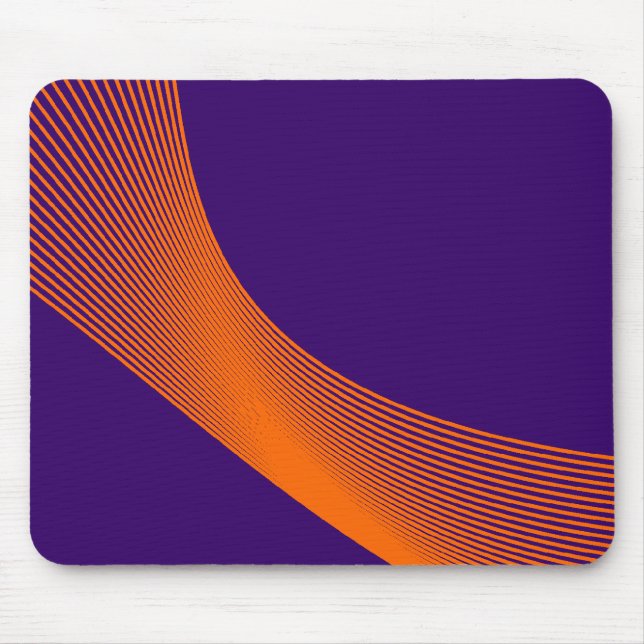 Bézier Kurvor - Orange on Deep Lila 330066 Musmatta (Framsidan)