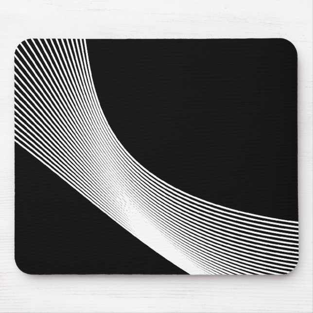 Bézier Kurvor - White on Black Musmatta (Framsidan)