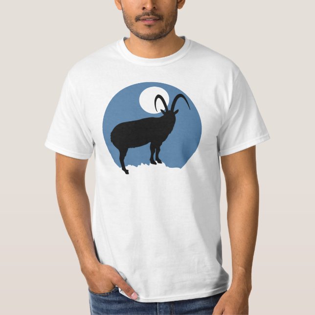 Bezoar Ibex T Shirt (Framsida)