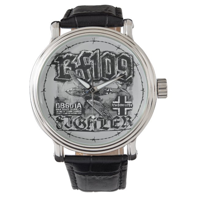 Bf 109 armbandsur (Framsida)