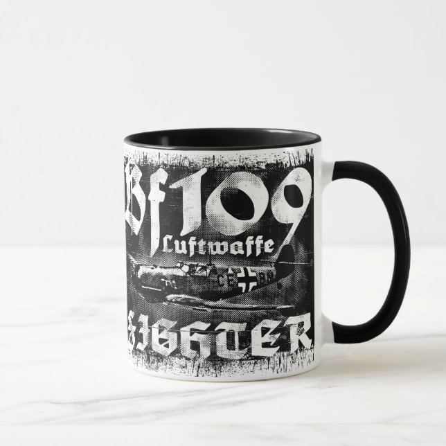 Bf 109 Ringer-kaffe Mugg (Höger)