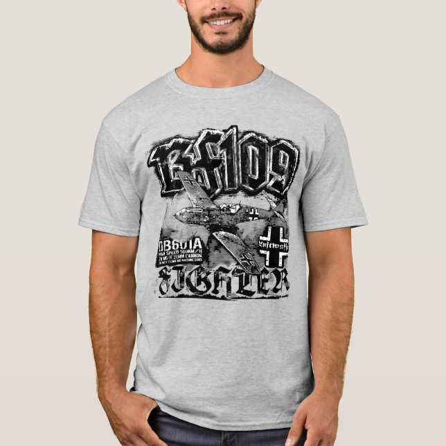 Bf 109 t shirt (Framsida)