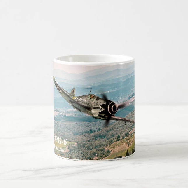 BF 109G-6 "Erich Hartmann" Kaffemugg (Center)