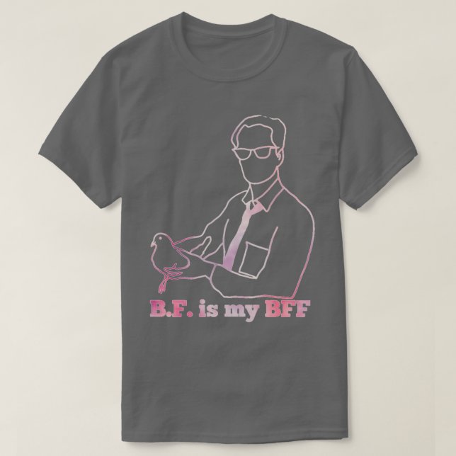 BF Skinner is my BFF pink T Shirt (Design framsida)
