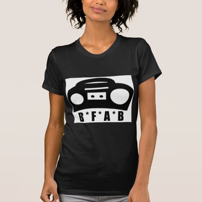 BFAB-~ som är född från en boombox T-shirt (Framsida)