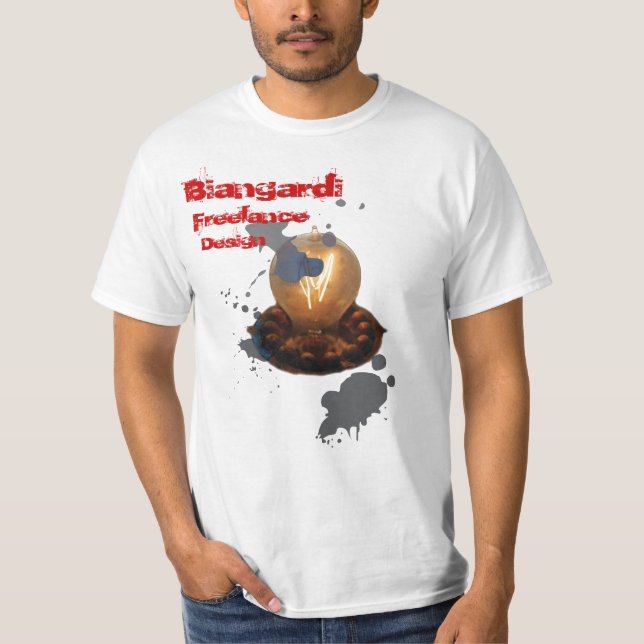 BFD-skjorta "ljus kulalogotyp ", Tee (Framsida)