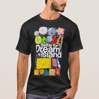 BFDI Poster Svart relaxad T-Shirt