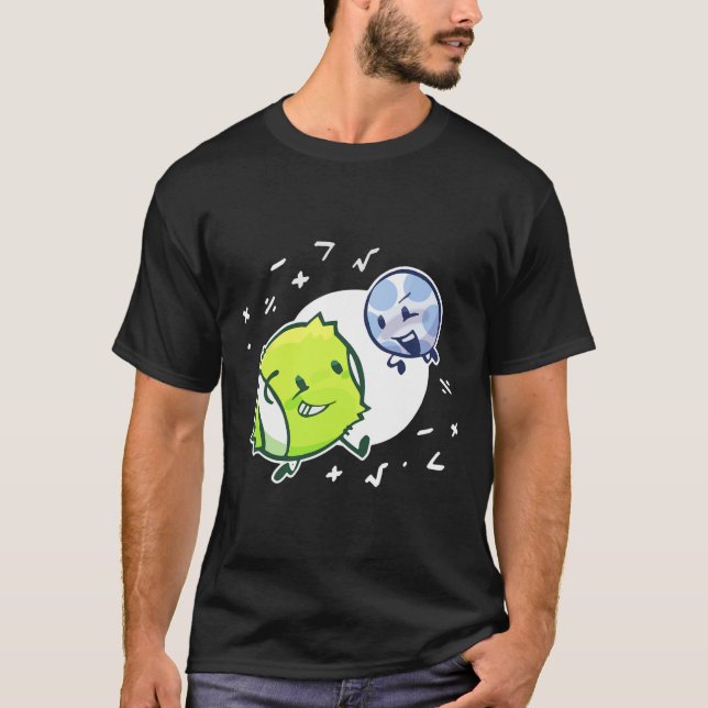 Bfdi Tennis Boll och Golf Boll Duo Math T Shirt (Framsida)