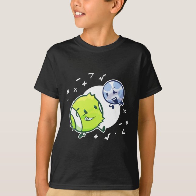 Bfdi Tennis Boll och Golf Boll Duo Math T Shirt (Framsida)