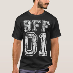 BFF 01 Bästa matchningsutfall för kompisar T Shirt
