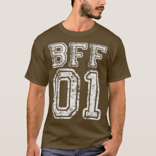 BFF 01 Bästa matchningsutfall för kompisar T Shirt