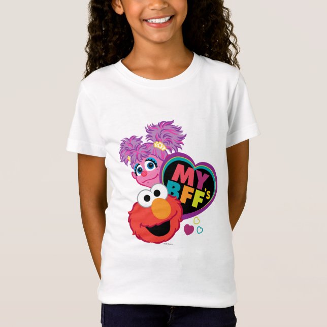 BFF Abby och Elmo Tee (Framsida)