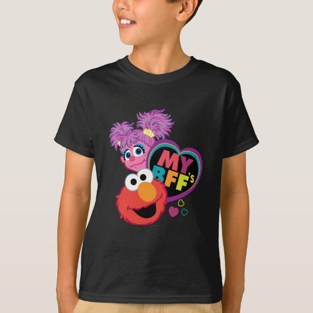 BFF Abby och Elmo Tee (Framsida)