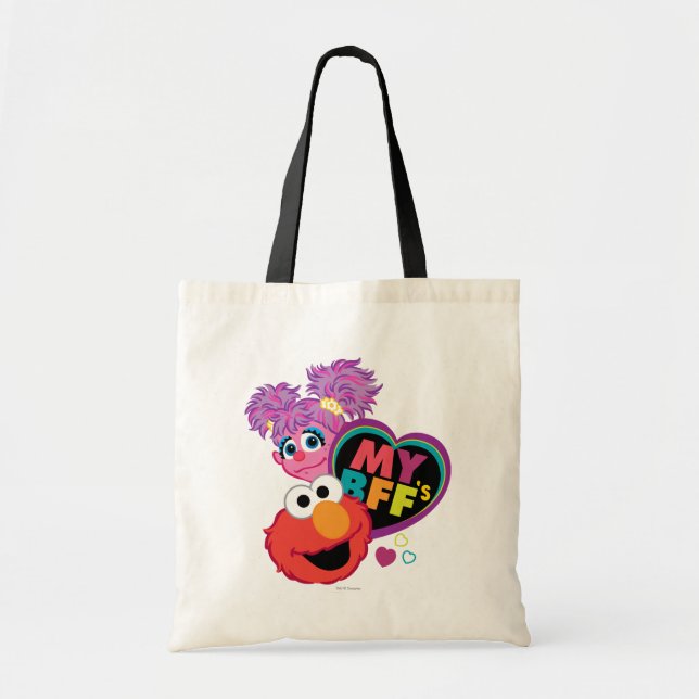 BFF Abby och Elmo Tygkasse (Framsidan)