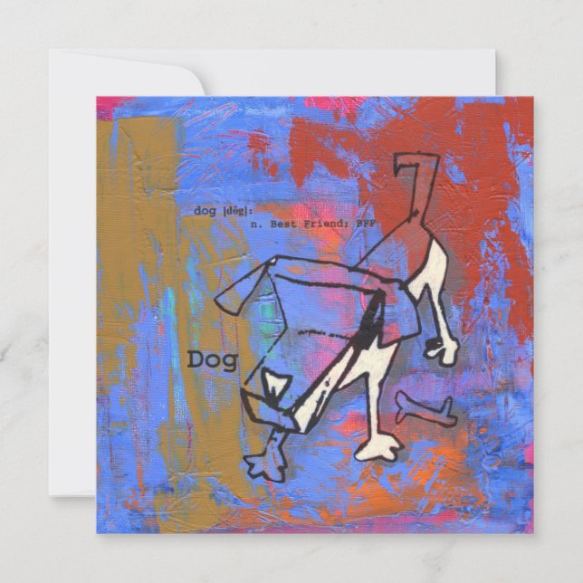 BFF/Bästa vän för Inbjudningar (Framsida)