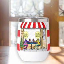 BFF Bästa vän för Vin Cafe Vin Tumbler