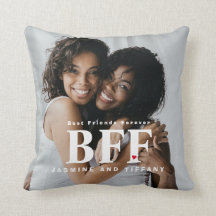 BFF Bästa vänner för alltid Bästa kompis Hjärtfoto