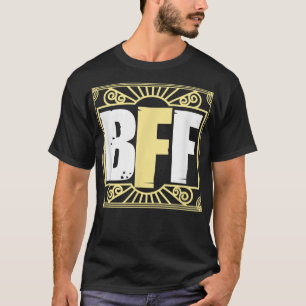 BFF Bästa vänner för gåva (Mörk Färg set) T Shirt