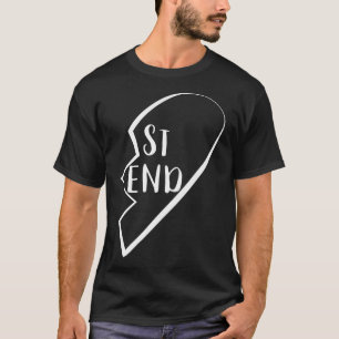 BFF Bästa vänner för hjärtat 2 av 2 T Shirt