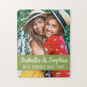 BFF Bästa vänner-trendiget - foto av modern anpass Pussel