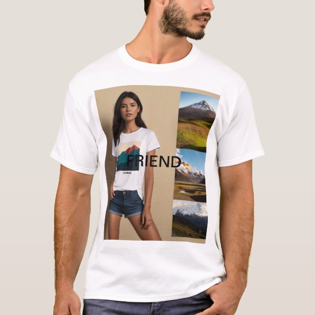 BFF Beauty Tee: Perfekt Gift! T Shirt (Framsida)