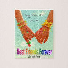 BFF Best Friends Forever Girls Birthday Gift Idea Pussel