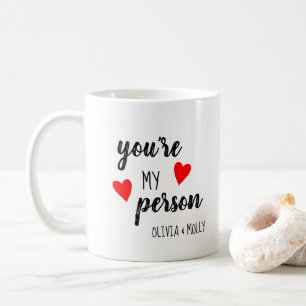 BFF Besties Gift Best Friend Personlig Photo Kaffemugg