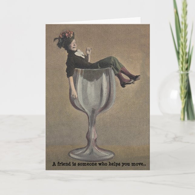 BFF-definierade humor LOL Dam Vänskap Secrets Secr Kort (Framsida)