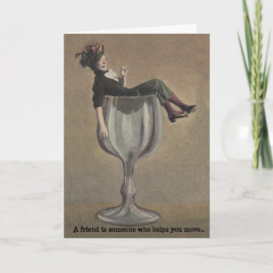 BFF-definierade humor LOL Dam Vänskap Secrets Secr Kort