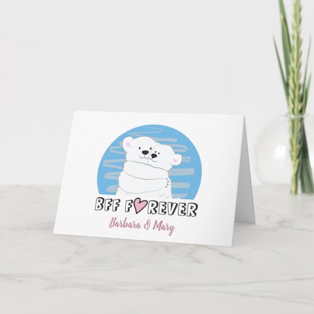 BFF födelsedag Kort (Framsida)