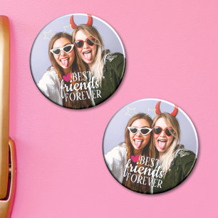 BFF-foto Bästa vänner för alltid Magnet