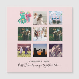 BFF Foto Collage Manet Bläckfisk Anpassad present