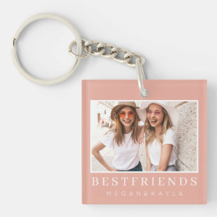 BFF-foto för bästa vänner i modern Chic