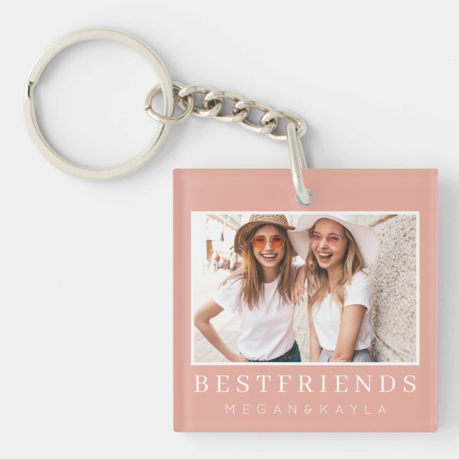 BFF-foto för bästa vänner i modern Chic (Framsidan)
