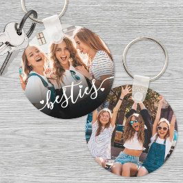 BFF-foto för bästa vänstra skript Nyckelring
