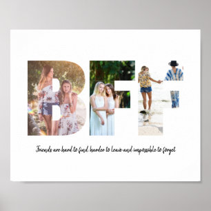 BFF Fotokollage Poster