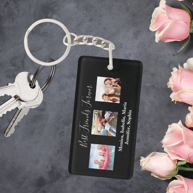 BFF-fotosvart för bästa vänner för alltid namn i a (Skapare uppladdad)