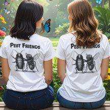 BFF fram och bak för de bästa vänner