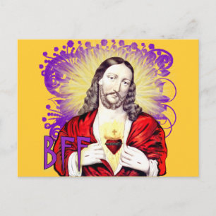 BFF Jesus Kristus Vykort