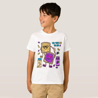 BFF-jordnötsmör & geléEmoji T-tröja Tee Shirt