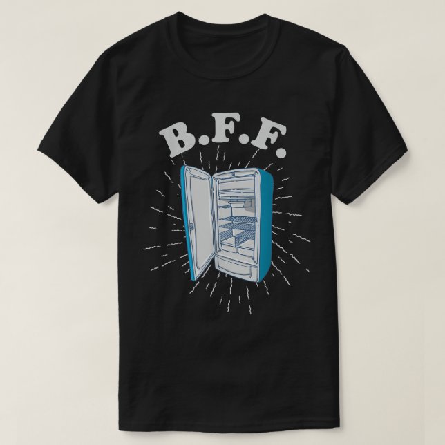 BFF kylskåp T Shirt (Design framsida)