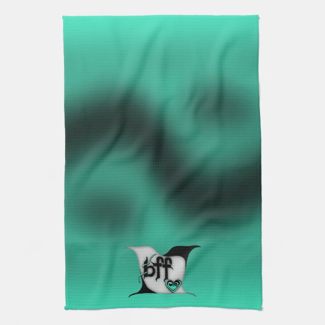 bff ~ lavfåglar kökshandduk (Vertikal)