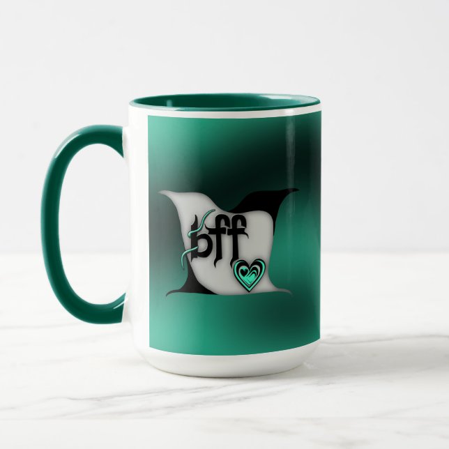 bff ~ lavfåglar mugg (Vänster)