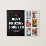 BFF Photo Collage Friends Birthday Gift Bestie Pussel<br><div class="desc">BFF Photo Collage Friends Birthday Gift Bestie</div>